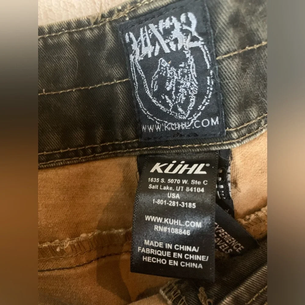 Kuhl born in the mountain men’s utility work hiking pocketed heavy duty pants